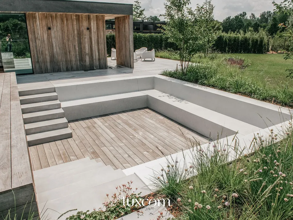 Luxcom tuin ontwerp composiet